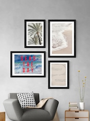 East End Prints Black Waves II Framed Art Print - Image 3 of 3
