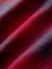 Red/Black Check Long Sleeve 100% Cotton Oxford Shirt - Image 8 of 8