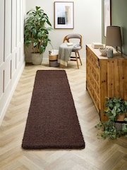 My Rug Chocolate Shaggy Runner - Image 1 of 6