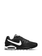 Nike Black/White Air Max Command Trainers - Image 1 of 8