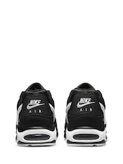 Nike Black/White Air Max Command Trainers - Image 5 of 8