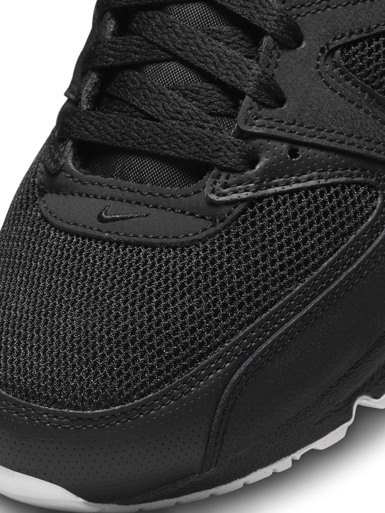 Nike Black/White Air Max Command Trainers - Image 8 of 8