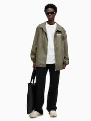 AllSaints Green Underground Jacket - Image 3 of 9