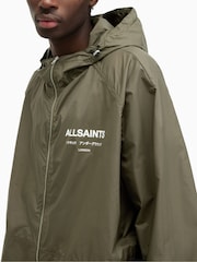 AllSaints Green Underground Jacket - Image 4 of 9