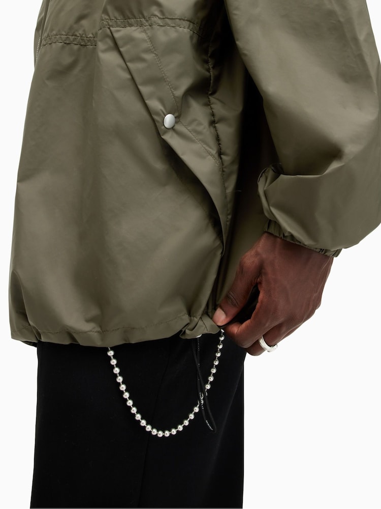 AllSaints Green Underground Jacket - Image 5 of 9