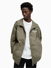 AllSaints Green Underground Jacket - Image 6 of 9