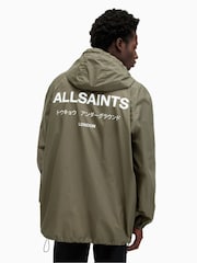 AllSaints Green Underground Jacket - Image 8 of 9