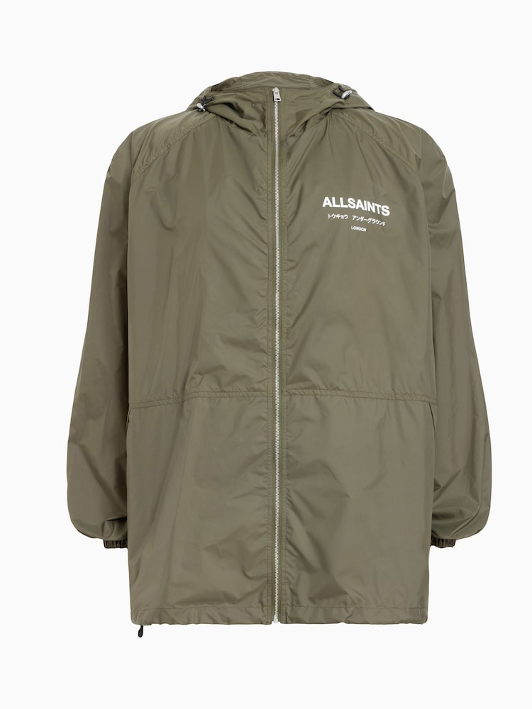 AllSaints Green Underground Jacket - Image 9 of 9