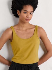 Seasalt Cornwall Yellow Tidal Drift Vest - Image 1 of 5