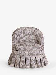 Laura Ashley Fleetham Haze Chestnut Brown Fifield Accent Chair - Image 3 of 8
