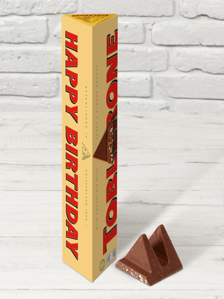 Toblerone Chocolate 360G Happy Birthday Bar - Image 1 of 2