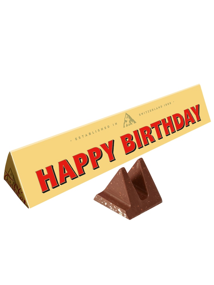 Toblerone Chocolate 360G Happy Birthday Bar - Image 2 of 2