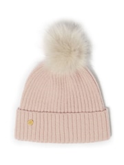 Katie Loxton Pink Knitted Hat - Image 2 of 4