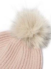 Katie Loxton Pink Knitted Hat - Image 4 of 4