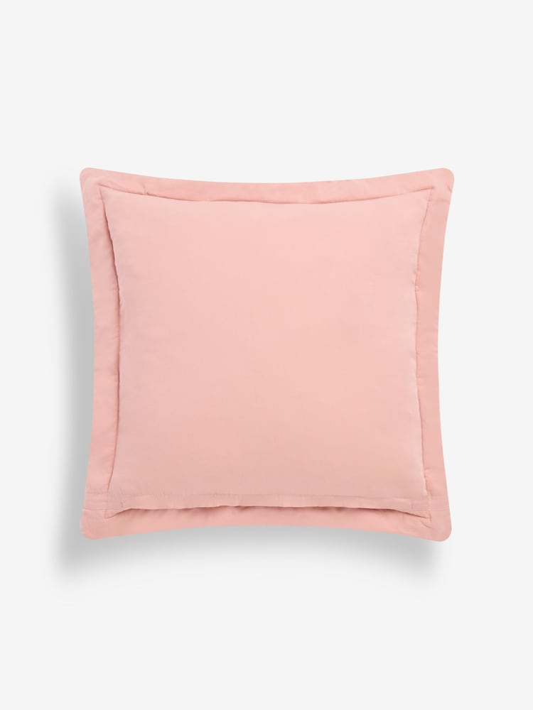 Quilted Lustre Velvet Cushion - Изображение 5 из 5