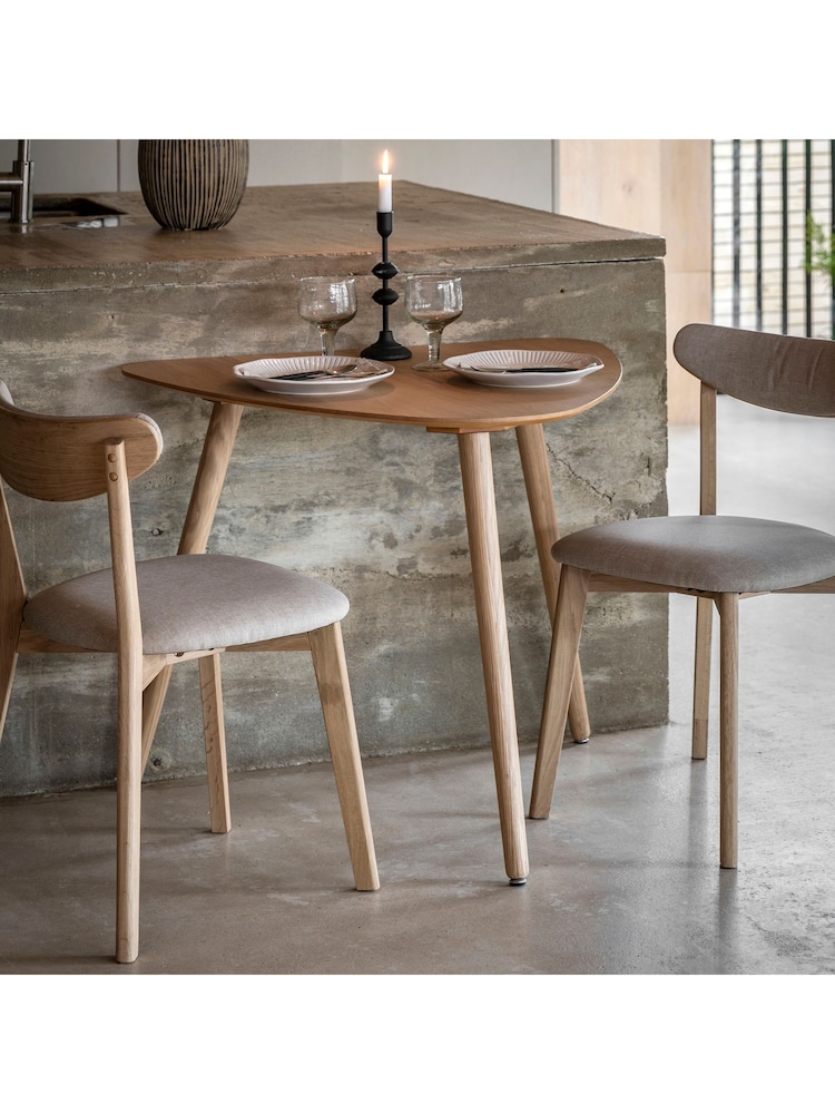 Gallery Home Natural Temara Oak Style 3 Seater Dining Table - Image 1 of 7