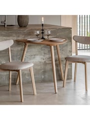 Gallery Home Natural Temara Oak Style 3 Seater Dining Table - Image 2 of 7