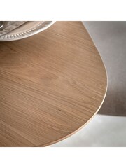 Gallery Home Natural Temara Oak Style 3 Seater Dining Table - Image 3 of 7
