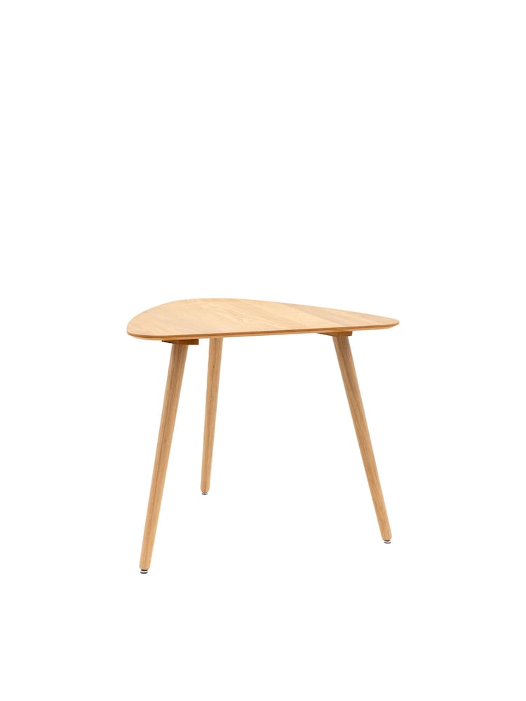 Gallery Home Natural Temara Oak Style 3 Seater Dining Table - Image 7 of 7