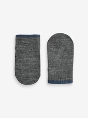 Sage Green, Navy & Charcoal 3 Pair Magic Mittens Set (3mths-6yrs) - Image 4 of 4