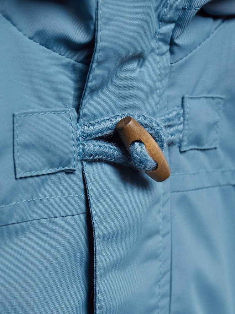 Mango Cream Hooded Parka With Pocket - Image 3 of 3