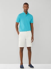 Hackett Men Blue 100% Cotton London Polo Shirt - Image 4 of 8