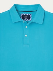 Hackett Men Blue 100% Cotton London Polo Shirt - Image 7 of 8