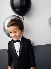 Black Blazer, Shirt, Trousers And Bow Tie Set (3mths-9yrs) - Image 3 of 9