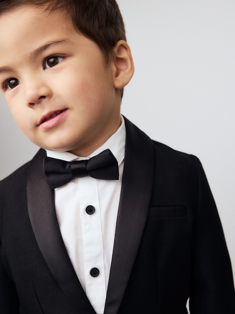 Black Blazer, Shirt, Trousers And Bow Tie Set (3mths-9yrs) - Image 4 of 9