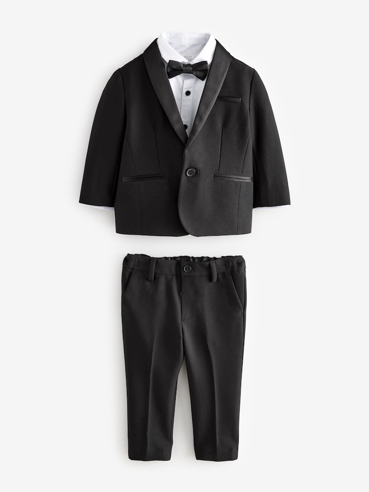 Black Blazer, Shirt, Trousers And Bow Tie Set (3mths-9yrs) - Image 5 of 9