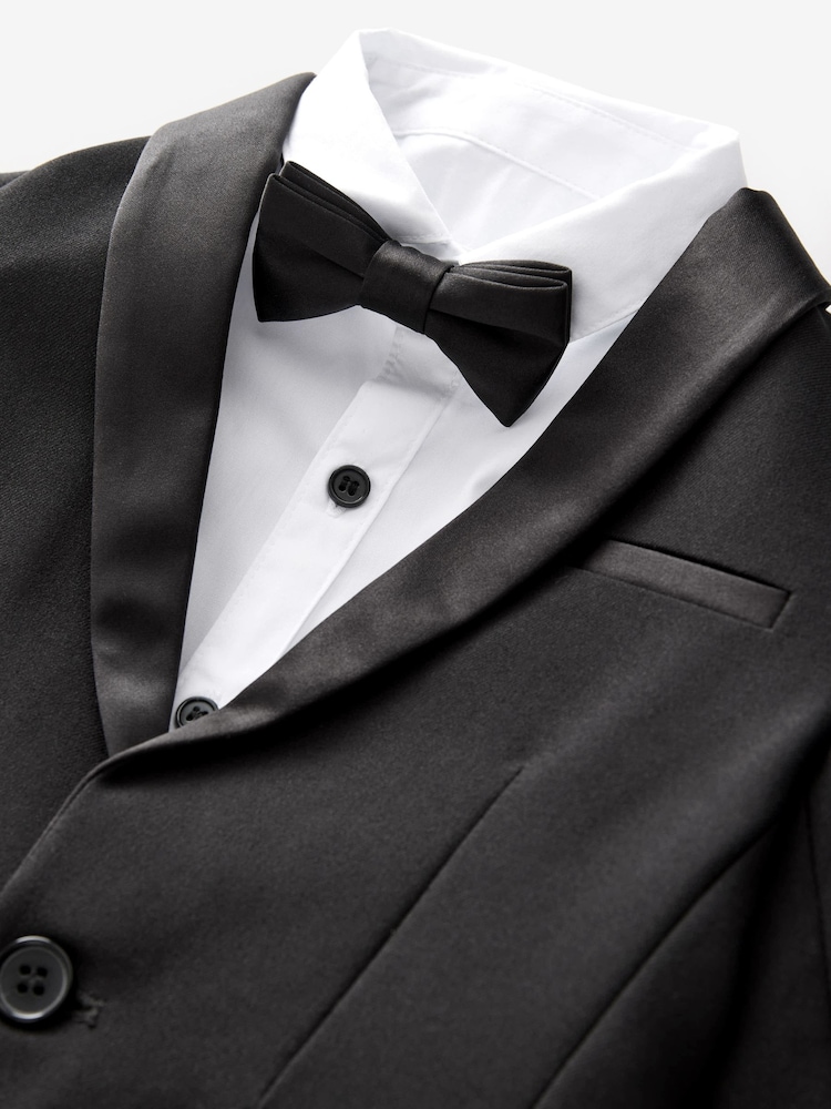 Black Blazer, Shirt, Trousers And Bow Tie Set (3mths-9yrs) - Image 8 of 9