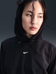 Nike Black One Therma-FIT Cosy Fleece Pullover Hoodie - Image 3 of 6
