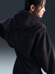 Nike Black One Therma-FIT Cosy Fleece Pullover Hoodie - Image 4 of 6