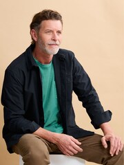 Seasalt Cornwall Blue Mens Foundry Jacket - Image 1 of 6
