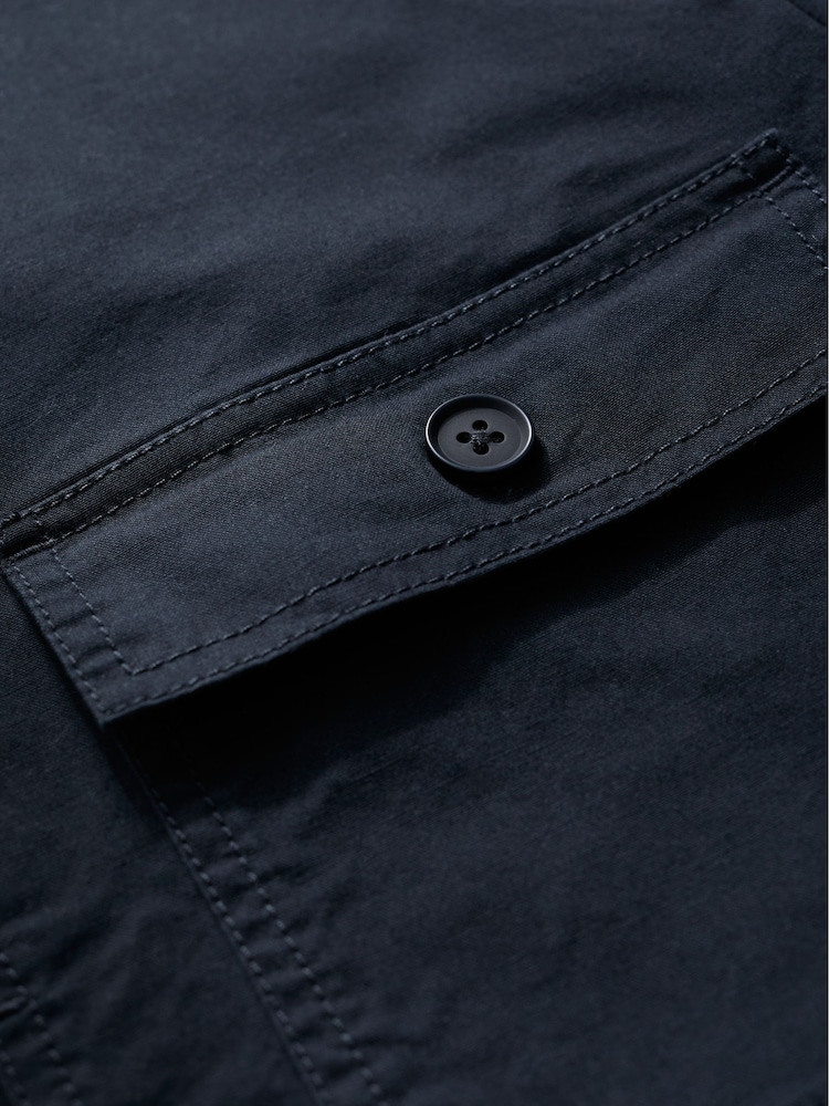 Seasalt Cornwall Blue Mens Foundry Jacket - Image 6 of 6