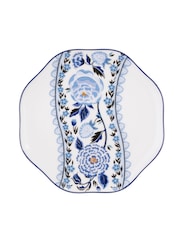 Cath Kidston Blue Strawberry Garden Set of 4 Side Plates - Image 2 of 3