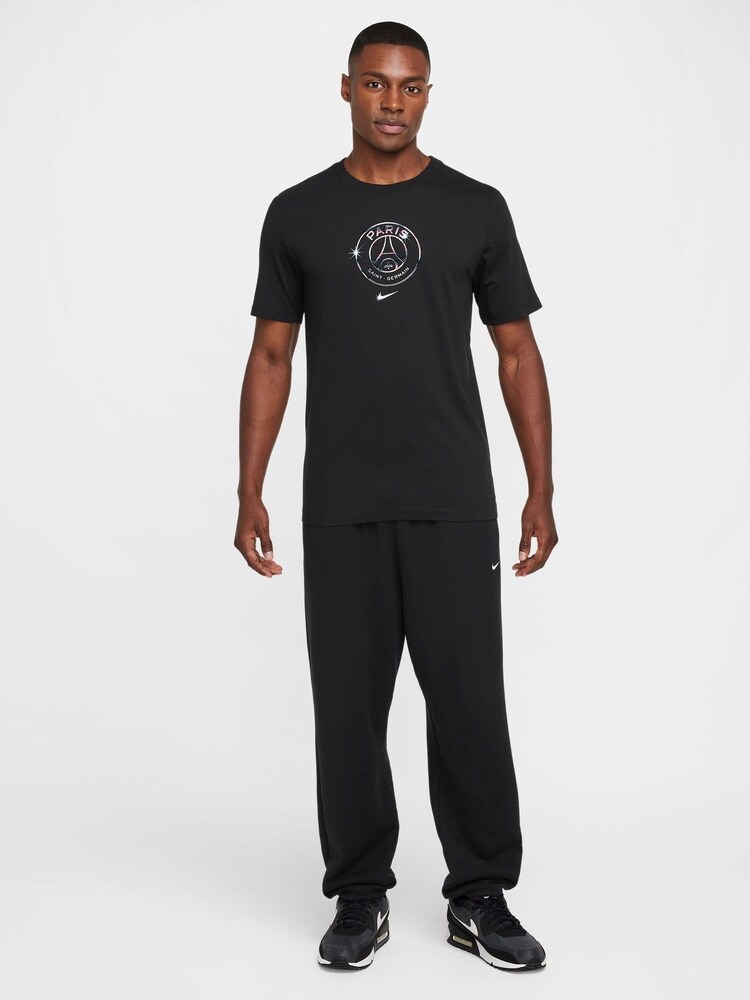 Nike Black PSG Crest T-Shirt - Image 5 of 5