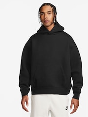 Nike Black Tech Reimagined Fleece Hoodie - Image 1 of 3