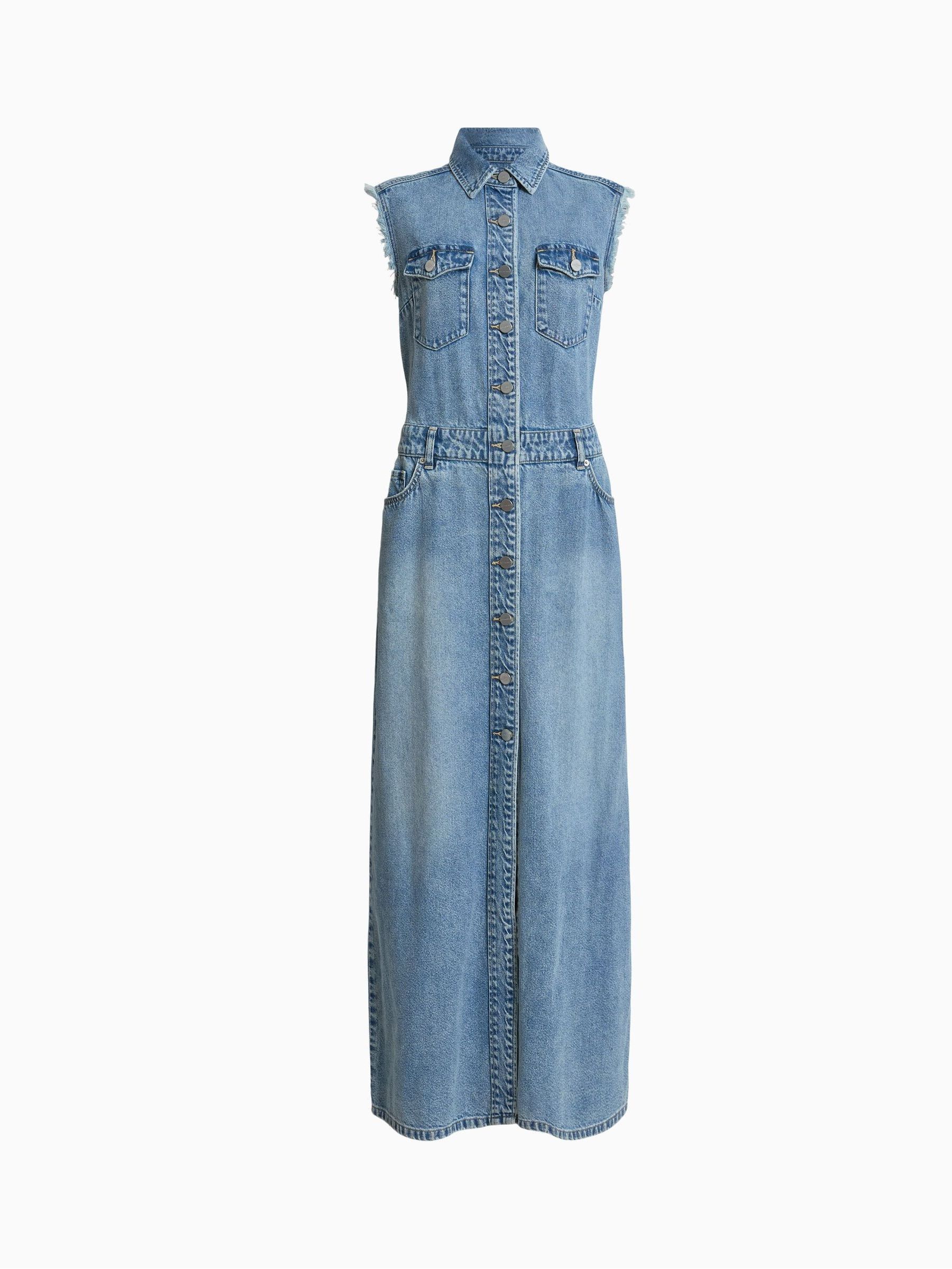 Buy AllSaints Blue Blair Denim Dress from the Next UK online shop