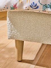 Jojo Maman Bébé Natural Upholstered Cloud Bed - Image 3 of 4