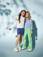 Blau - Only Kids Denim-Minirock mit Utility-Taschendetails, Blau - Bild 1 von 3