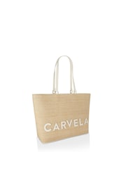 Carvela Cream Frame Winged Shopper Bag - Image 3 of 5