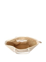 Carvela Cream Frame Winged Shopper Bag - Image 4 of 5