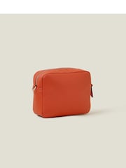 Accessorize Orange Camera Bag with Webbing Strap - Image 3 of 4