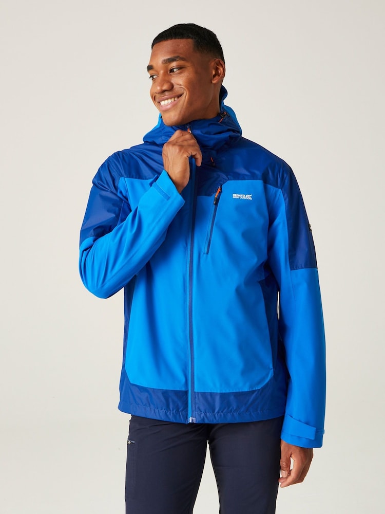 Regatta Ocean Blue Highton Stretch II Waterproof Jacket - Image 1 of 9