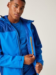 Regatta Ocean Blue Highton Stretch II Waterproof Jacket - Image 6 of 9