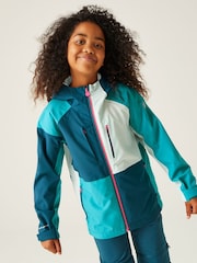 Regatta Dark  Blue Kids Highton VI Waterproof Jacket - Image 1 of 7