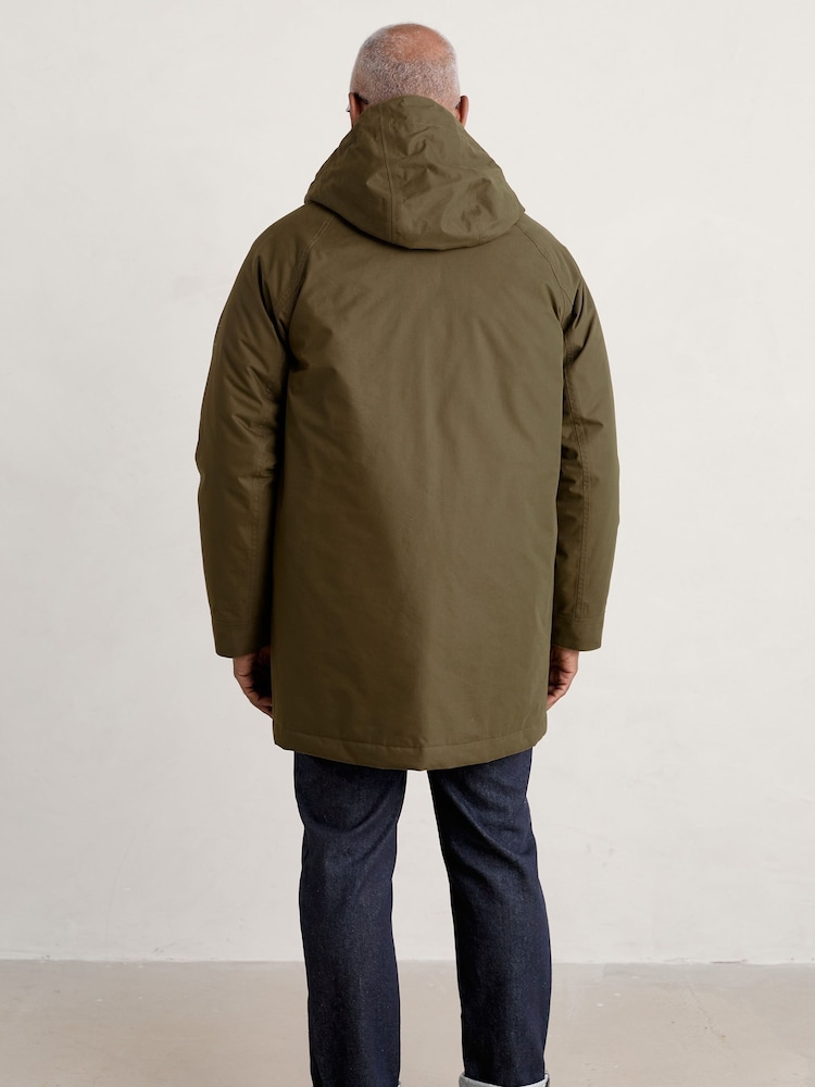 Seasalt Cornwall Green Mens Tin Coast Waterproof 3 in 1 Coat - Image 2 of 7 Seasalt Cornwall Green Mens Tin Coast Waterproof 3 in 1 Coat - Image 2 of 7