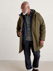 Seasalt Cornwall Green Mens Tin Coast Waterproof 3 in 1 Coat - Image 3 of 7
