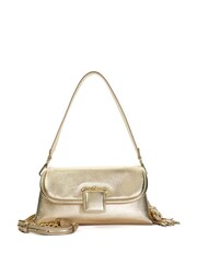 Dune London Gold Chelsea Pillow Leather Shoulder Bag - Image 3 of 7